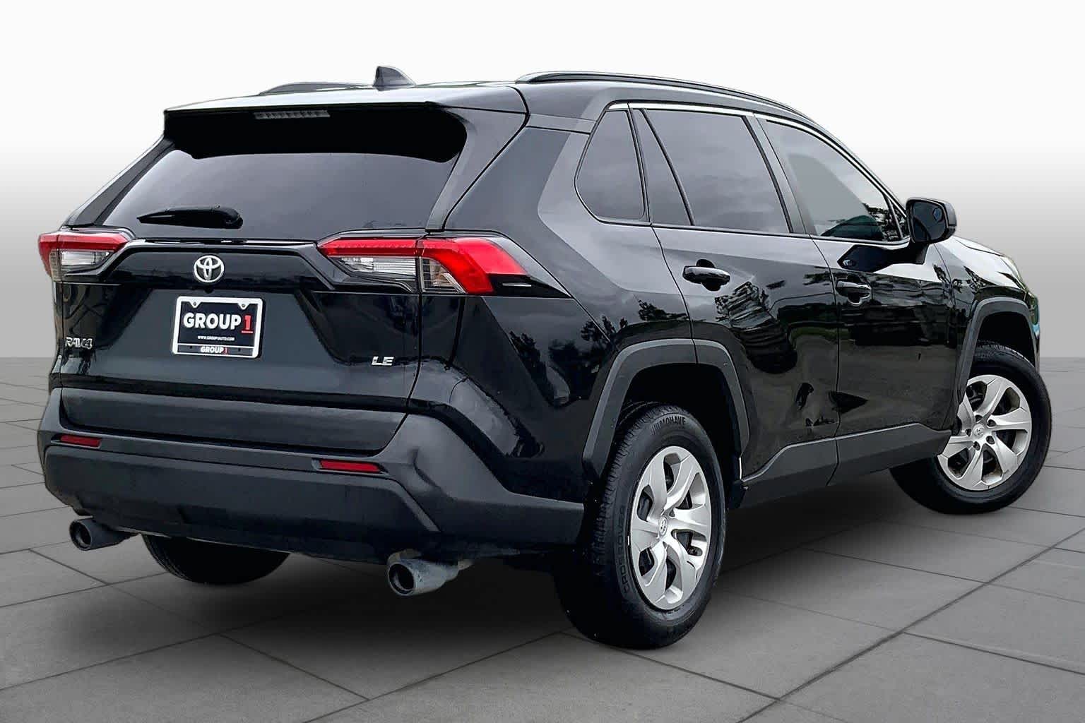 2021 Toyota RAV4 LE Midnight Black Metallic at Group 1 Toyota Southwest