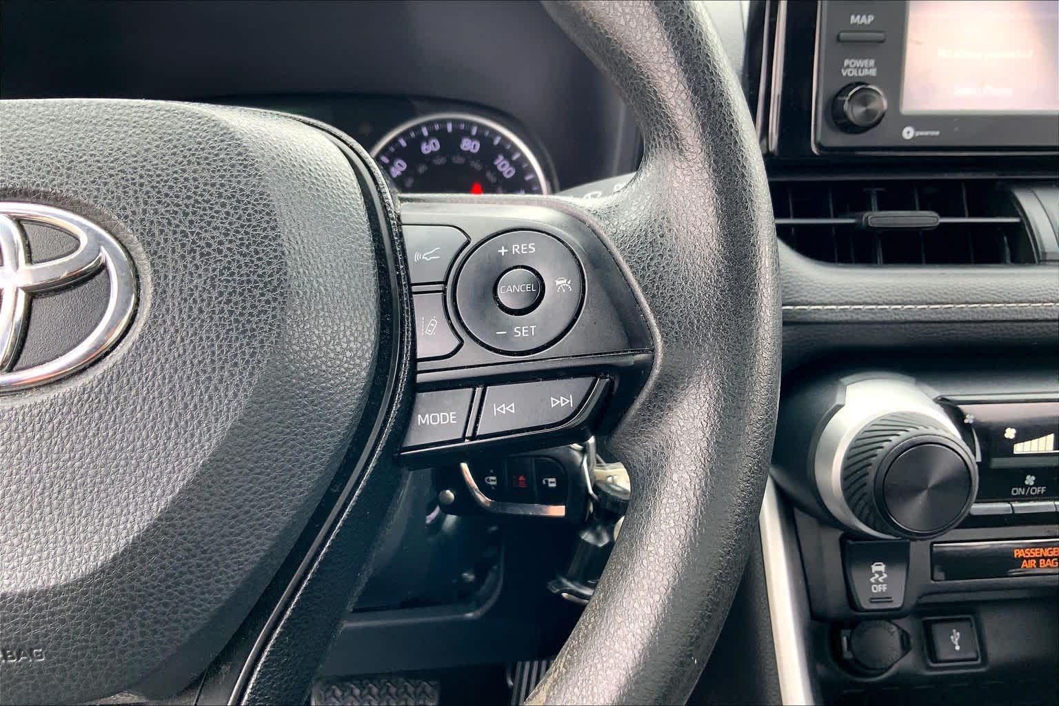 2021 Toyota RAV4 LE Midnight Black Metallic at Group 1 Toyota Southwest