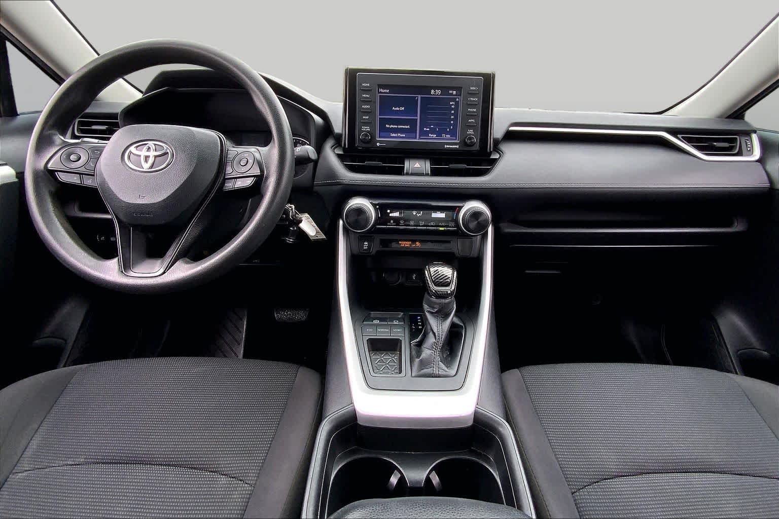 2021 Toyota RAV4 LE Midnight Black Metallic at Group 1 Toyota Southwest