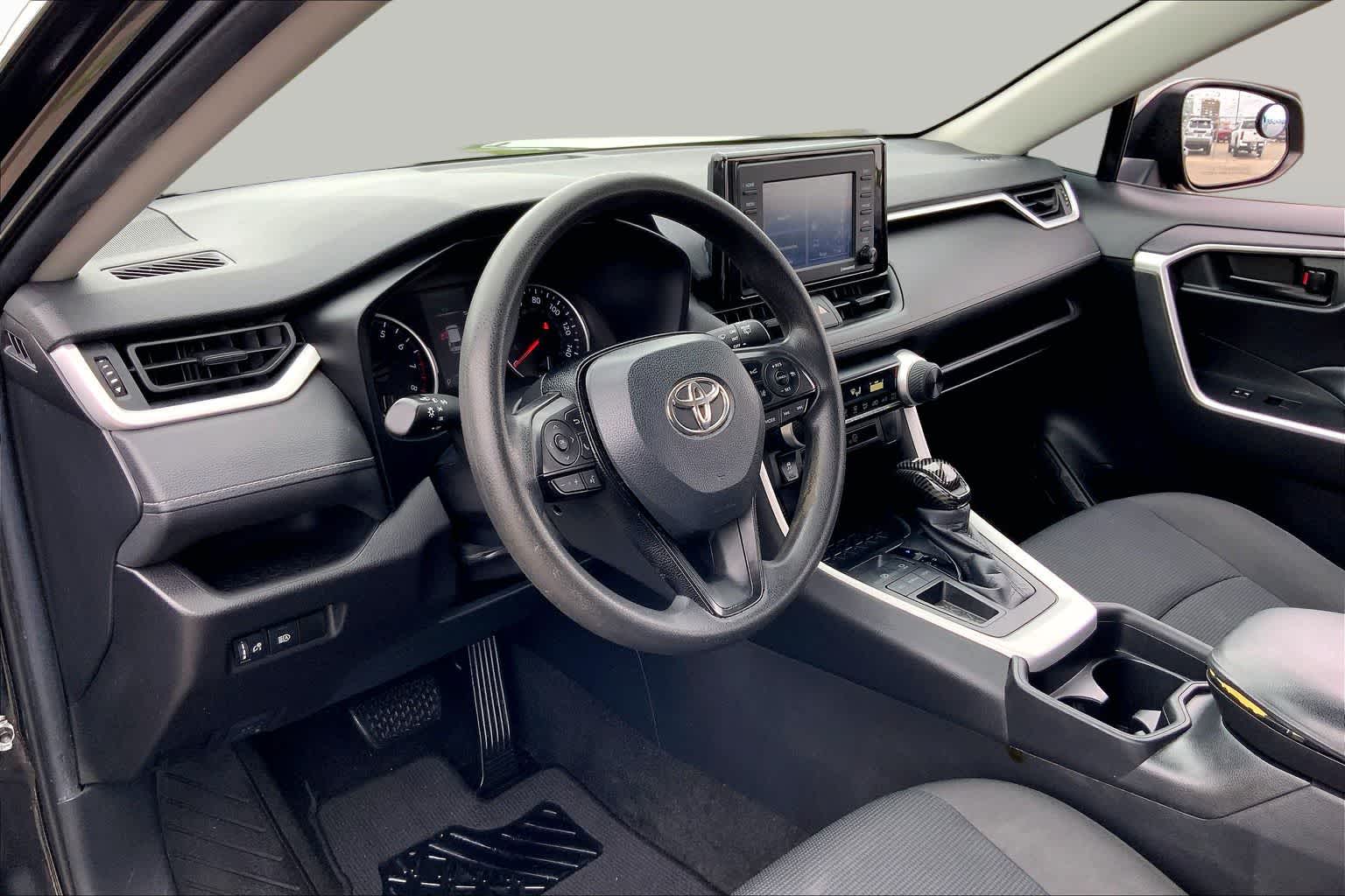 2021 Toyota RAV4 LE Midnight Black Metallic at Group 1 Toyota Southwest