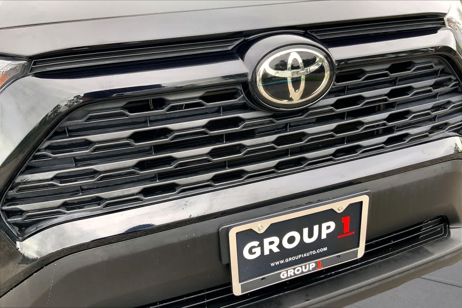 2021 Toyota RAV4 LE Midnight Black Metallic at Group 1 Toyota Southwest