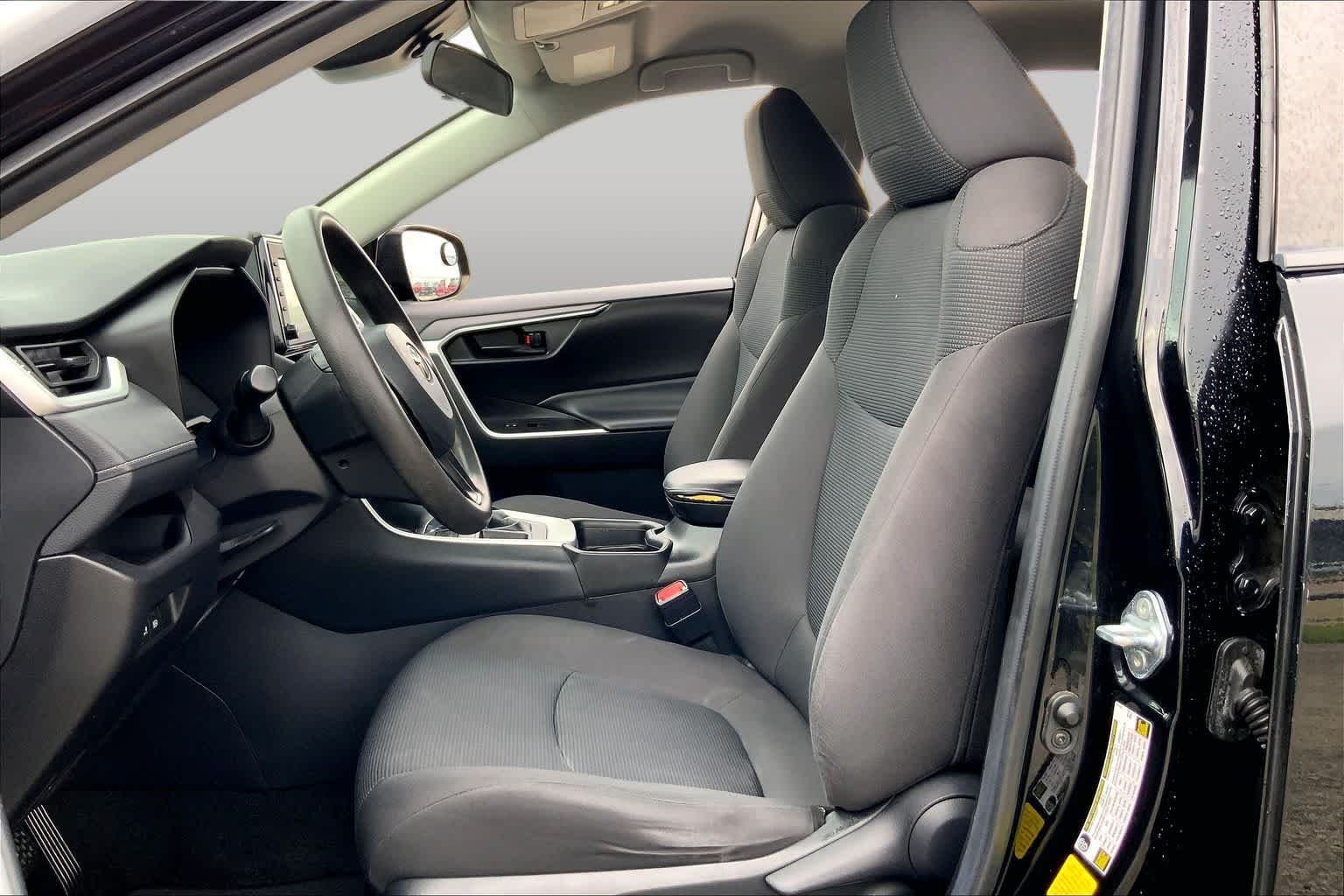 2021 Toyota RAV4 LE Midnight Black Metallic at Group 1 Toyota Southwest