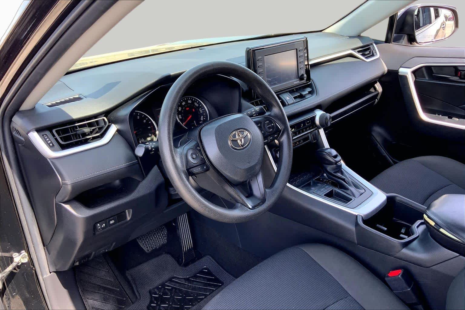2022 Toyota RAV4 LE Midnight Black Metallic at Lexus Southwest Houston