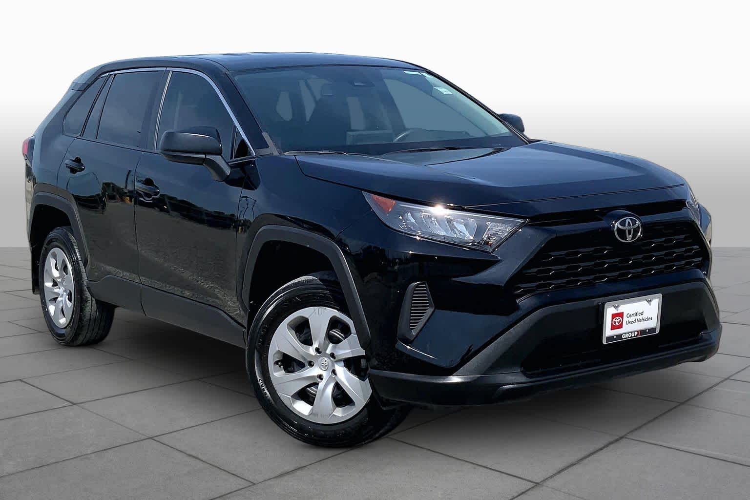 2022 Toyota RAV4 LE Midnight Black Metallic at Lexus Southwest Houston