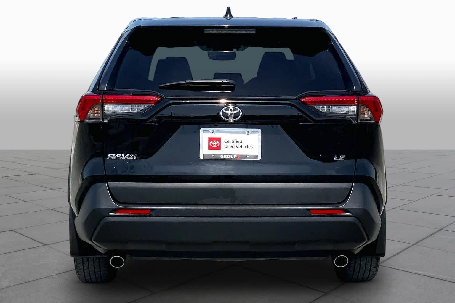 2022 Toyota RAV4 LE Midnight Black Metallic at Lexus Southwest Houston