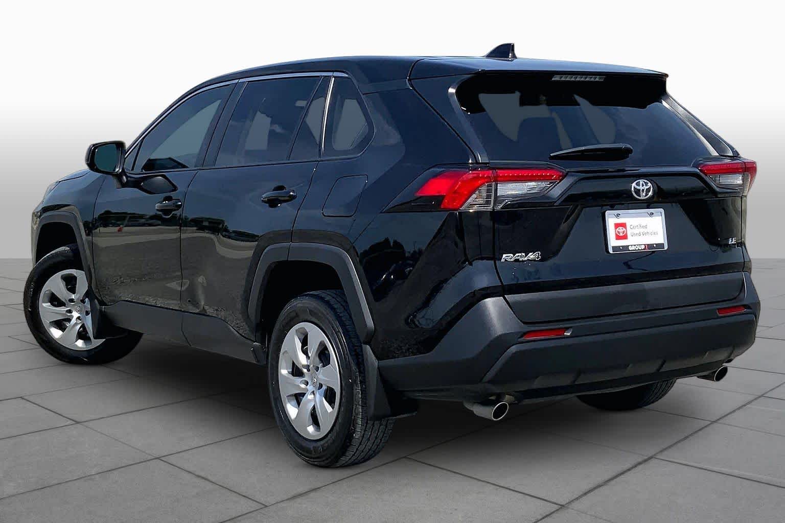 2022 Toyota RAV4 LE Midnight Black Metallic at Lexus Southwest Houston