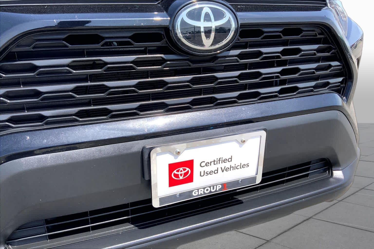 2022 Toyota RAV4 LE Midnight Black Metallic at Lexus Southwest Houston
