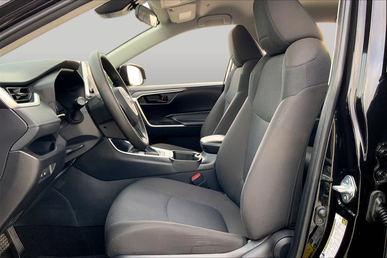 2025 Toyota RAV4 LE Midnight Black Metallic at Group 1 Toyota Southwest