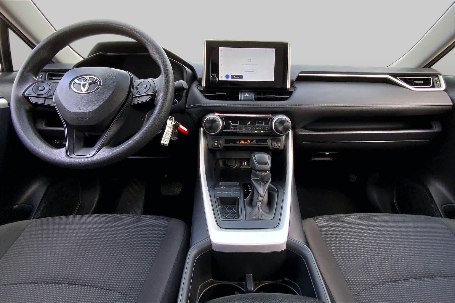 2025 Toyota RAV4 LE Midnight Black Metallic at Group 1 Toyota Southwest