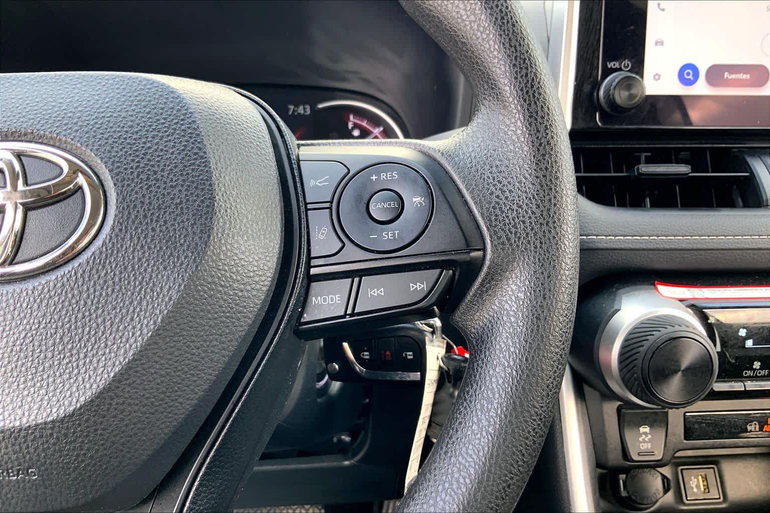 2025 Toyota RAV4 LE Midnight Black Metallic at Group 1 Toyota Southwest