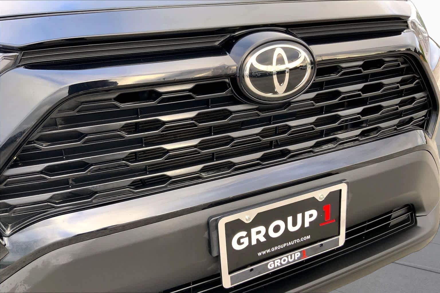 2025 Toyota RAV4 LE Midnight Black Metallic at Group 1 Toyota Southwest