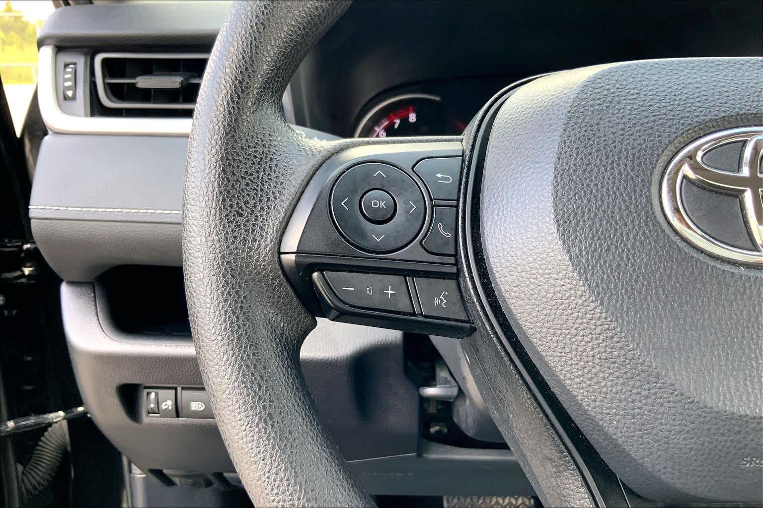 2025 Toyota RAV4 LE Midnight Black Metallic at Group 1 Toyota Southwest