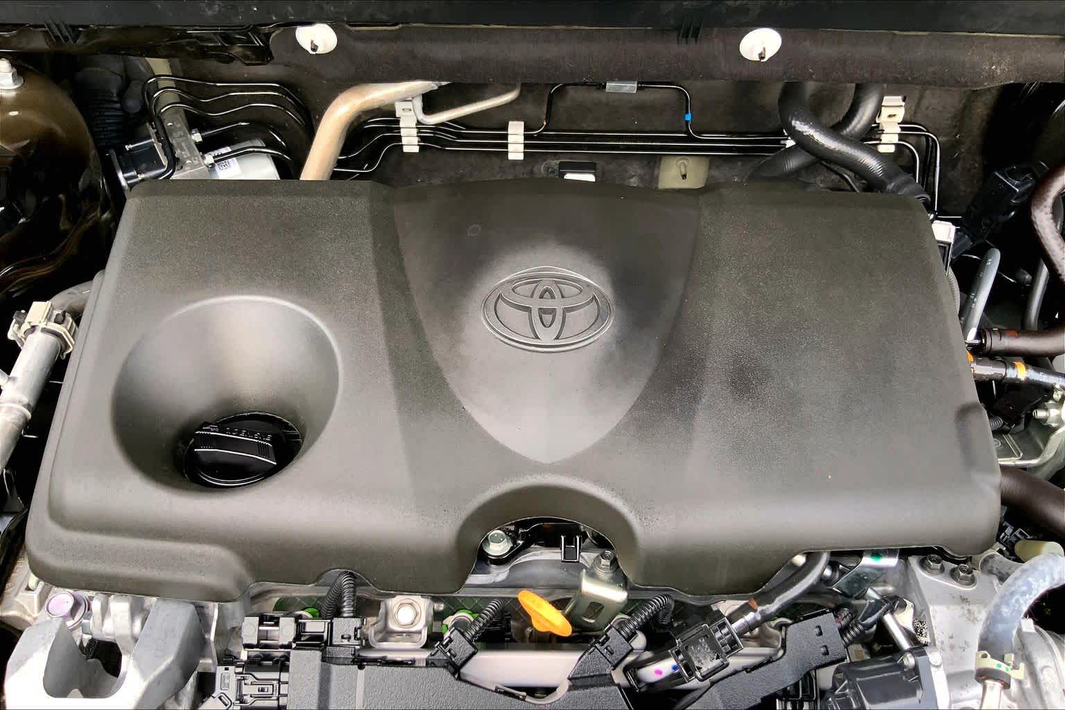 2025 Toyota RAV4 LE Midnight Black Metallic at Group 1 Toyota Southwest