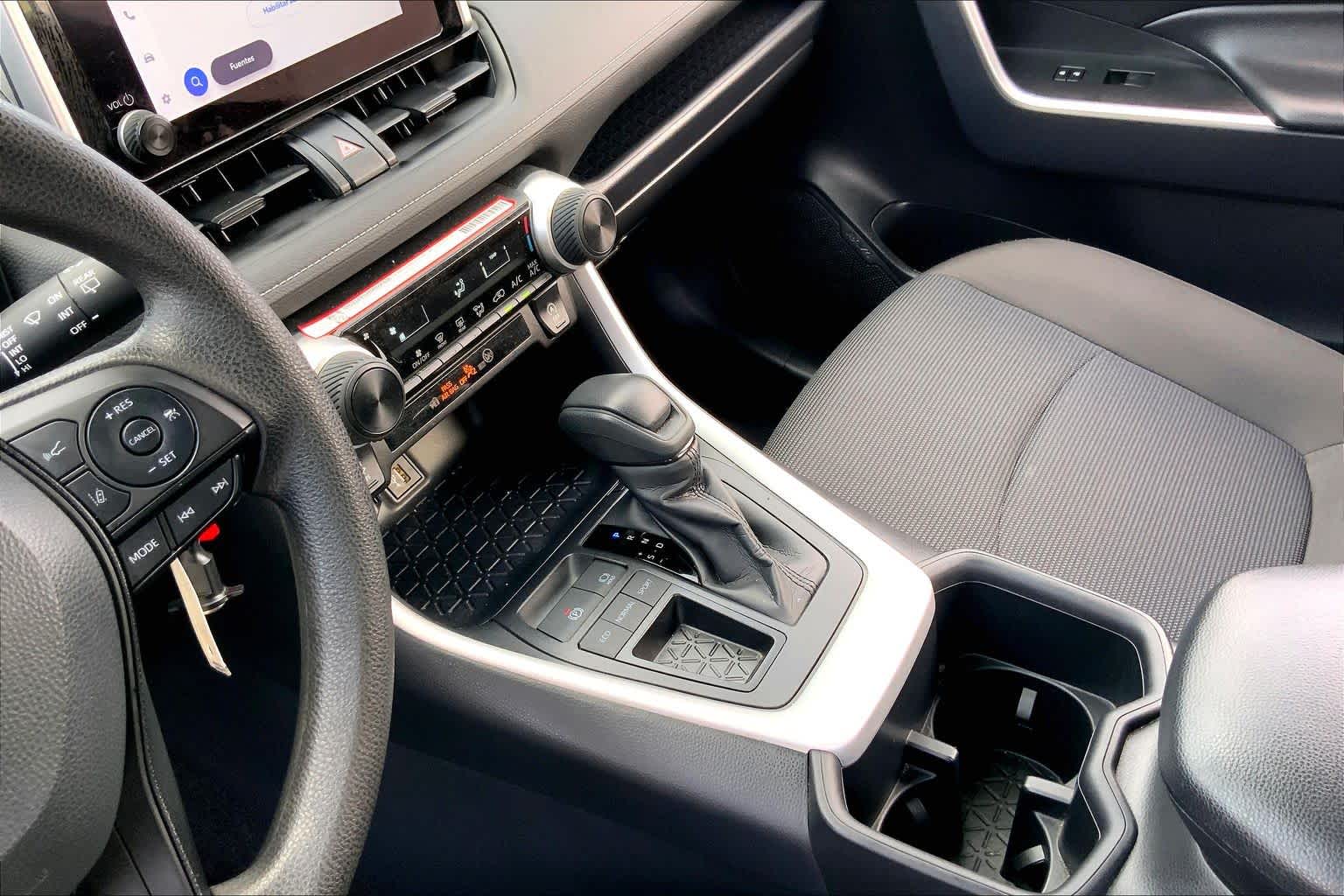 2025 Toyota RAV4 LE Midnight Black Metallic at Group 1 Toyota Southwest