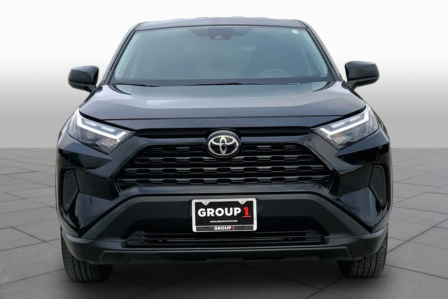 2025 Toyota RAV4 LE Midnight Black Metallic at Group 1 Toyota Southwest