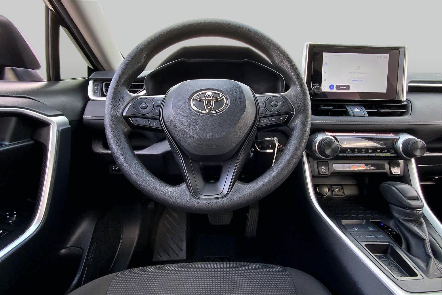 2025 Toyota RAV4 LE Midnight Black Metallic at Group 1 Toyota Southwest