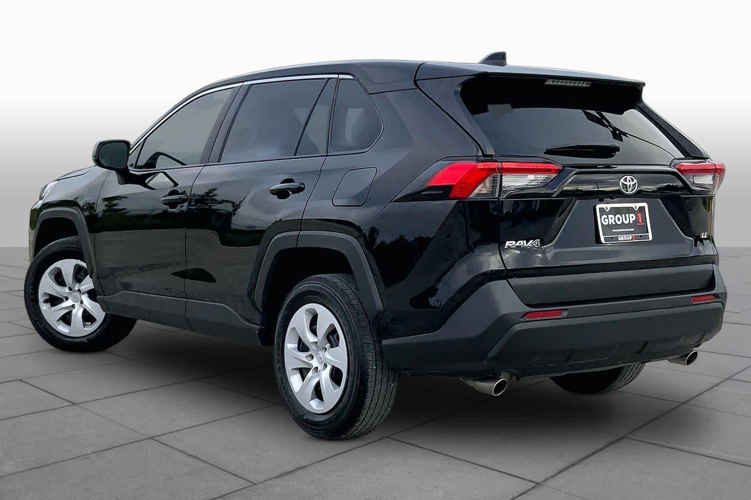 2025 Toyota RAV4 LE Midnight Black Metallic at Group 1 Toyota Southwest
