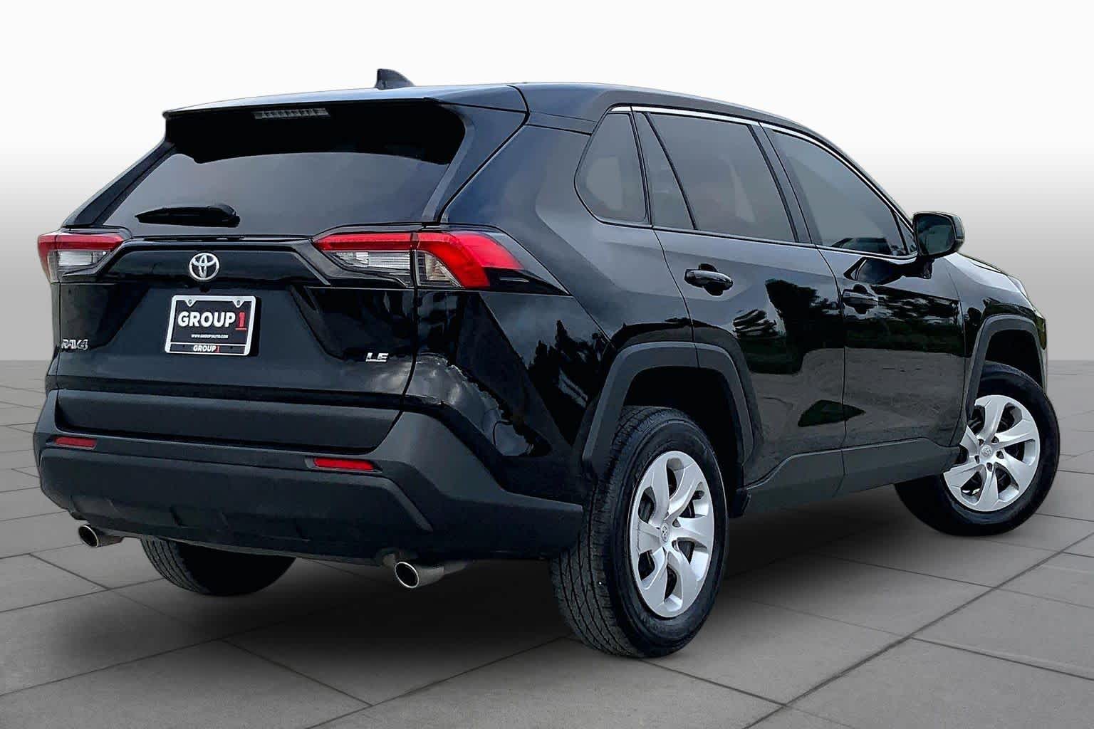 2025 Toyota RAV4 LE Midnight Black Metallic at Group 1 Toyota Southwest