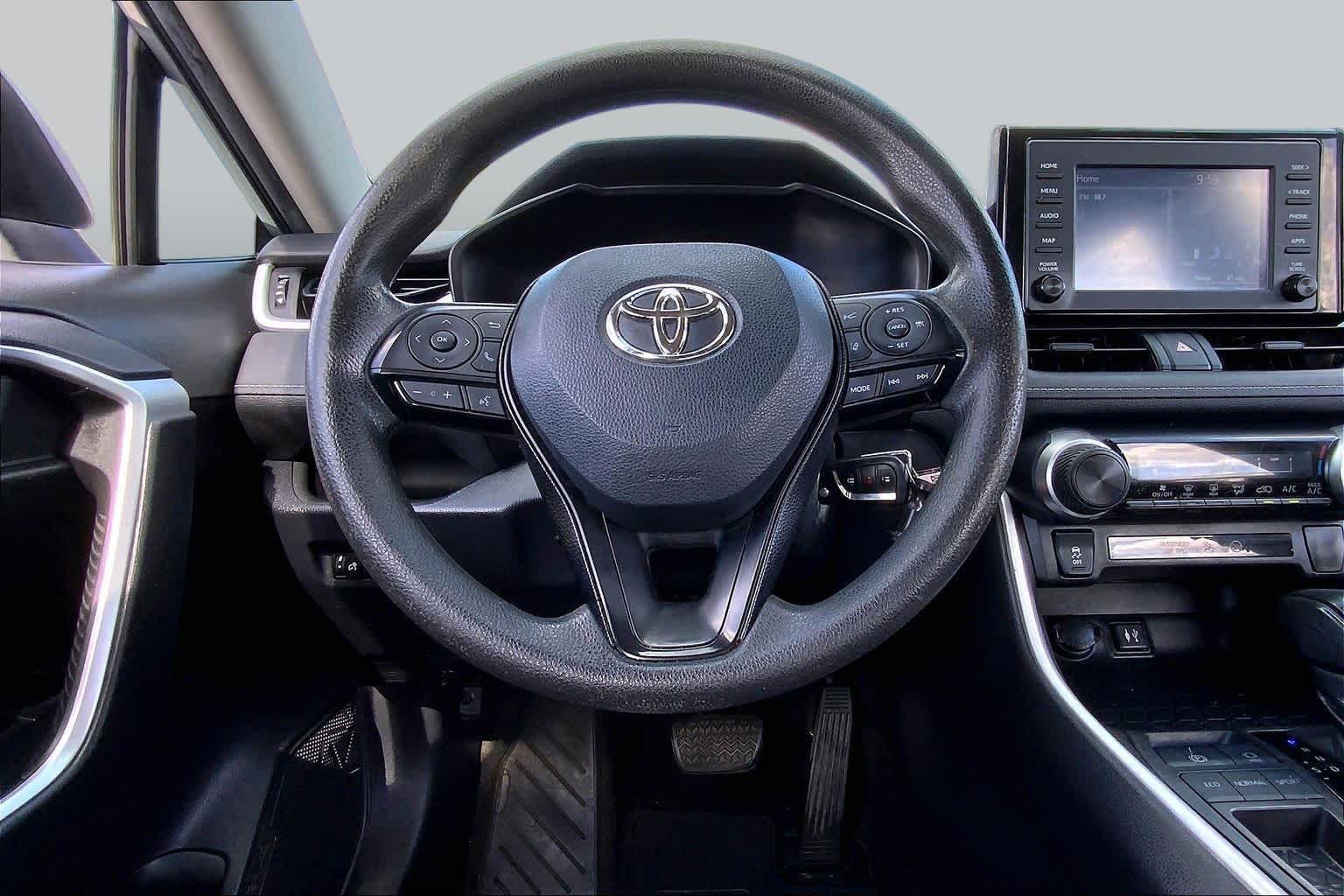 2019 Toyota RAV4 LE Silver Sky Metallic at Group 1 Toyota Southwest