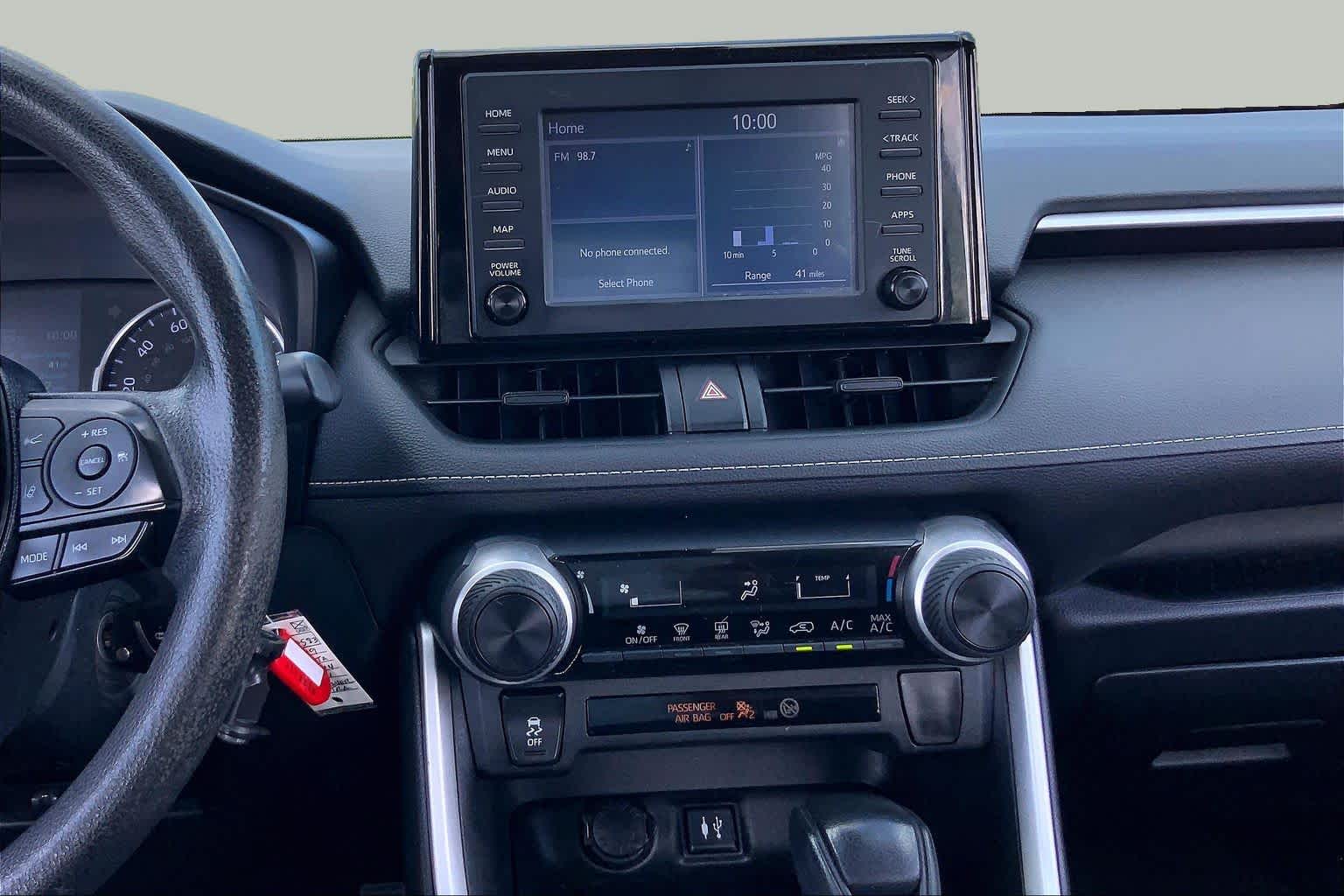 2019 Toyota RAV4 LE Silver Sky Metallic at Group 1 Toyota Southwest