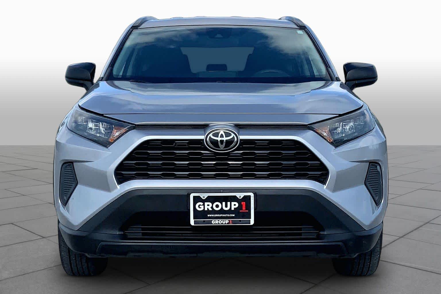 2019 Toyota RAV4 LE Silver Sky Metallic at Group 1 Toyota Southwest