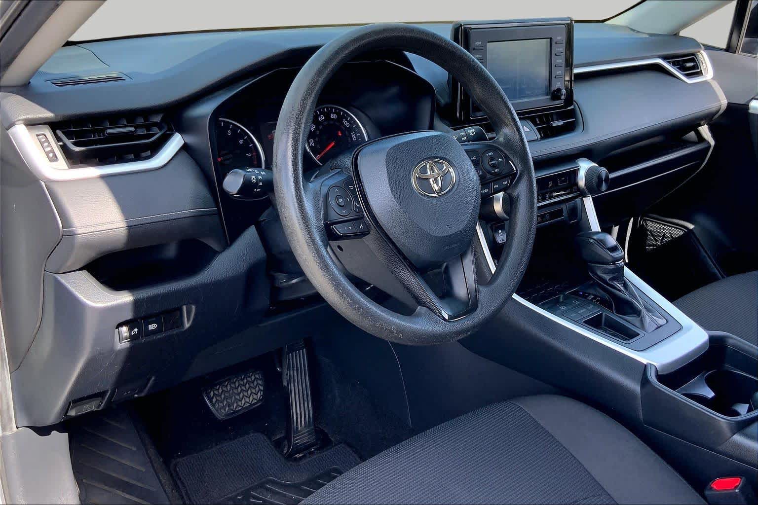 2019 Toyota RAV4 LE Silver Sky Metallic at Group 1 Toyota Southwest