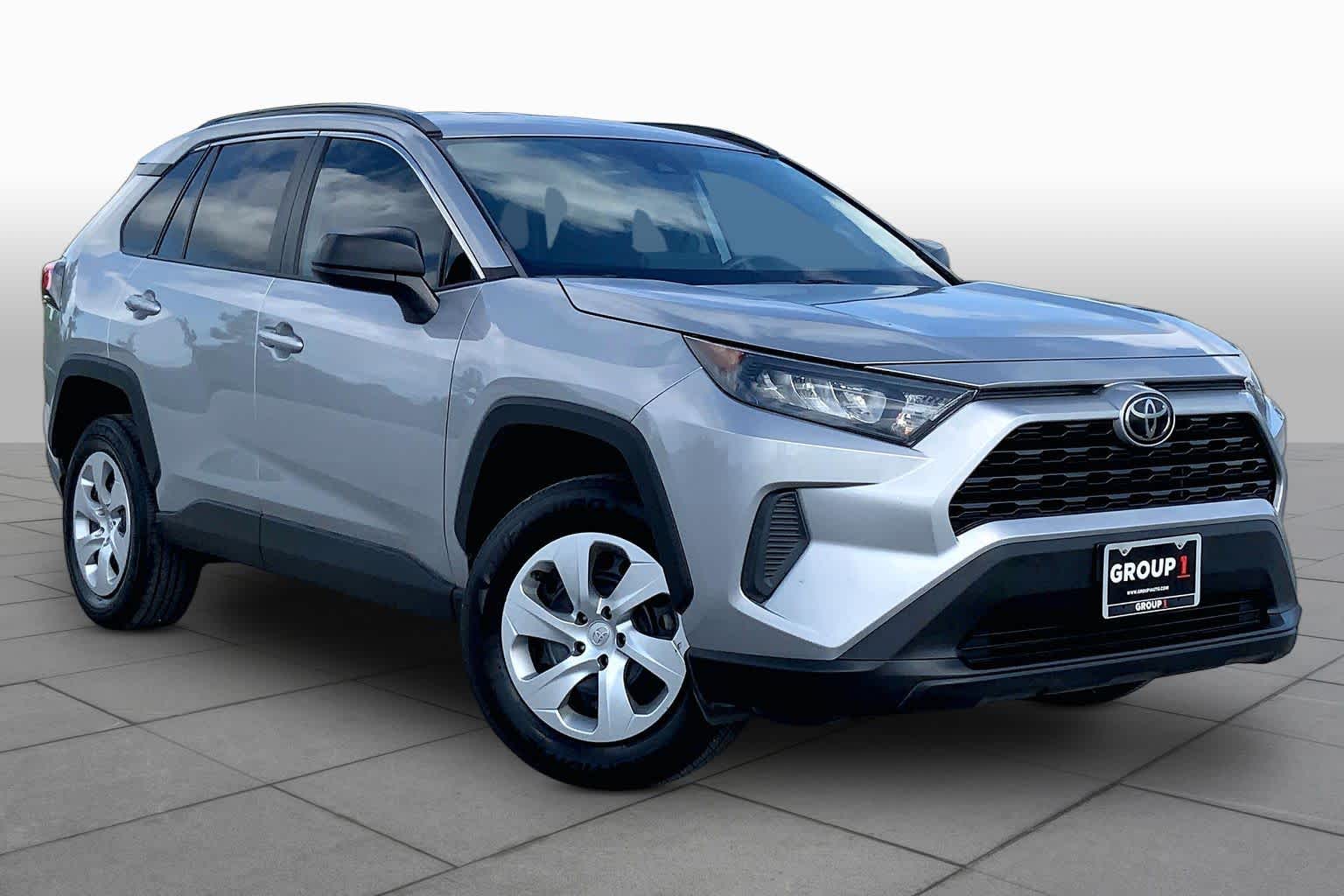 2019 Toyota RAV4 LE Silver Sky Metallic at Group 1 Toyota Southwest