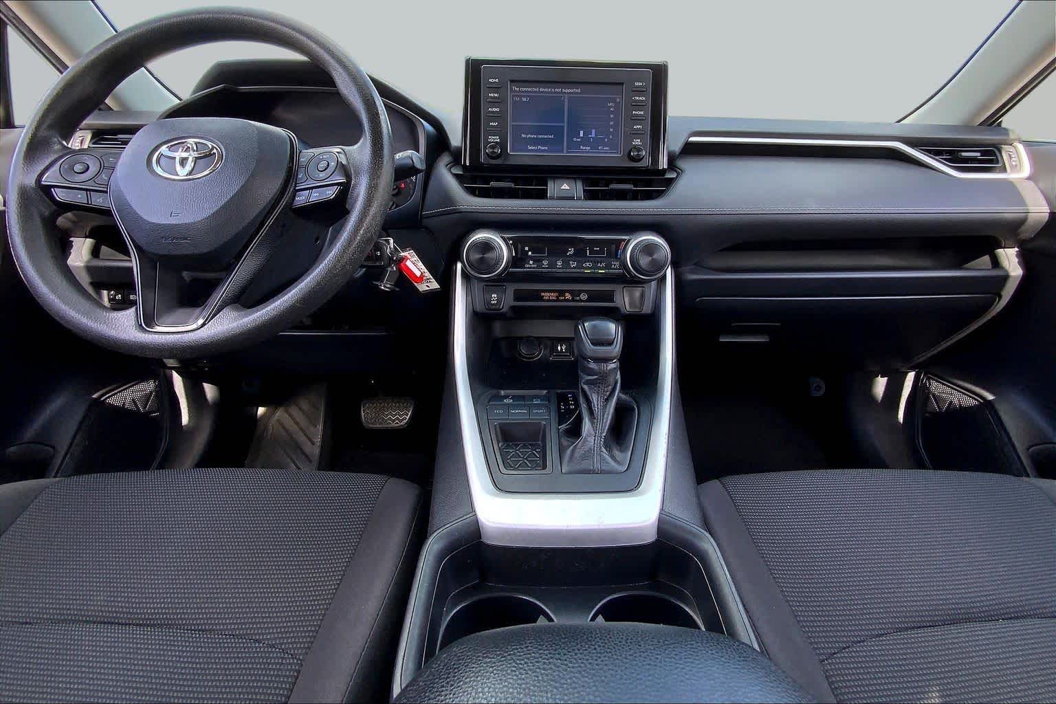 2019 Toyota RAV4 LE Silver Sky Metallic at Group 1 Toyota Southwest