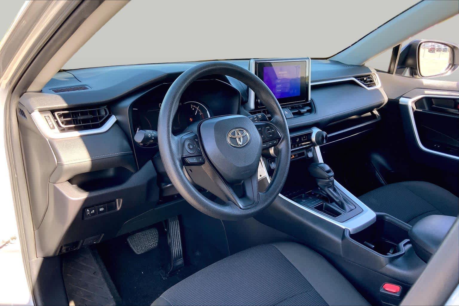 2025 Toyota RAV4 LE Silver Sky Metallic at Group 1 Toyota Southwest