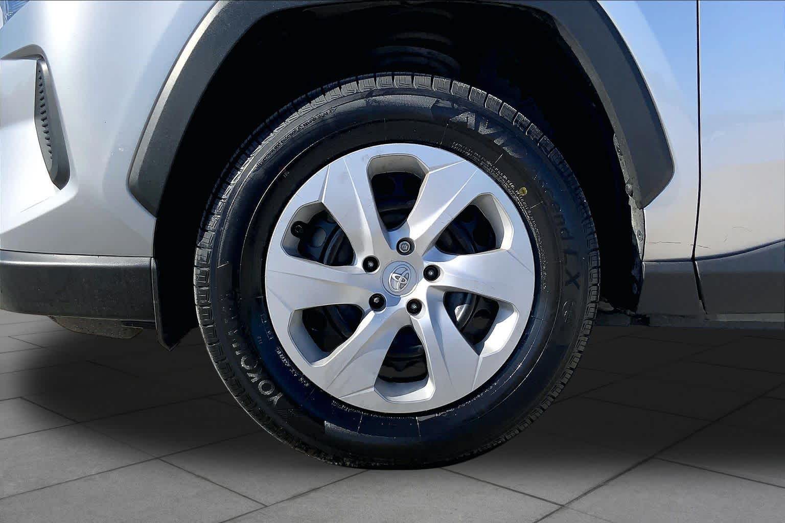 2025 Toyota RAV4 LE Silver Sky Metallic at Group 1 Toyota Southwest