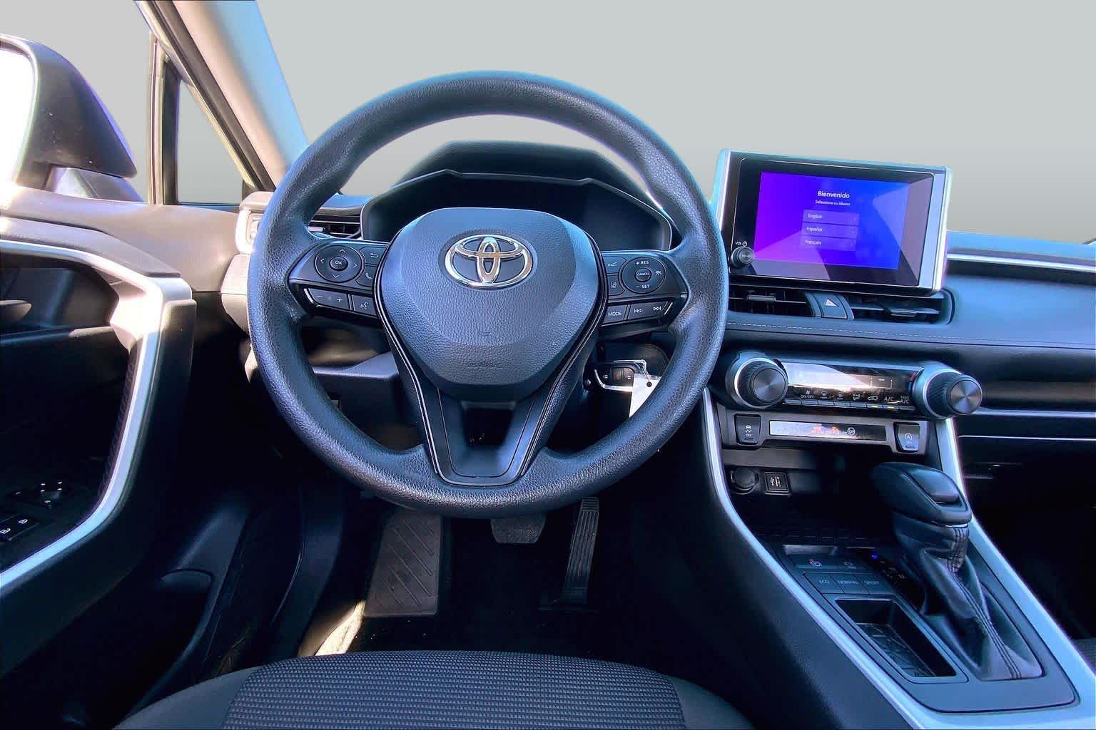 2025 Toyota RAV4 LE Silver Sky Metallic at Group 1 Toyota Southwest