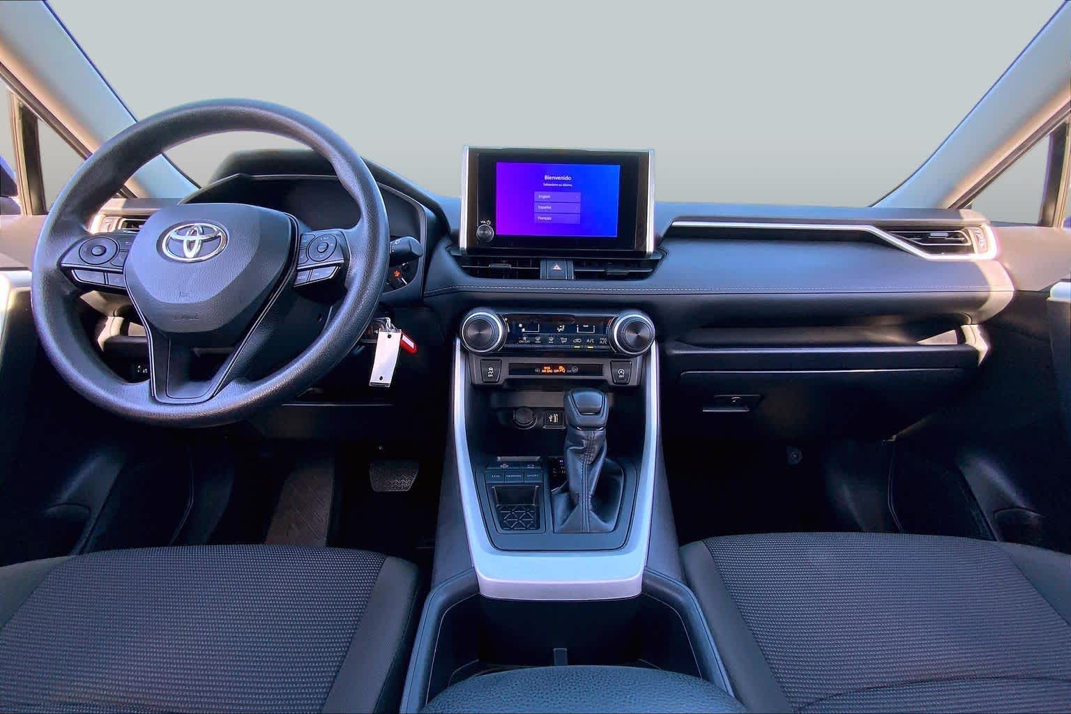 2025 Toyota RAV4 LE Silver Sky Metallic at Group 1 Toyota Southwest