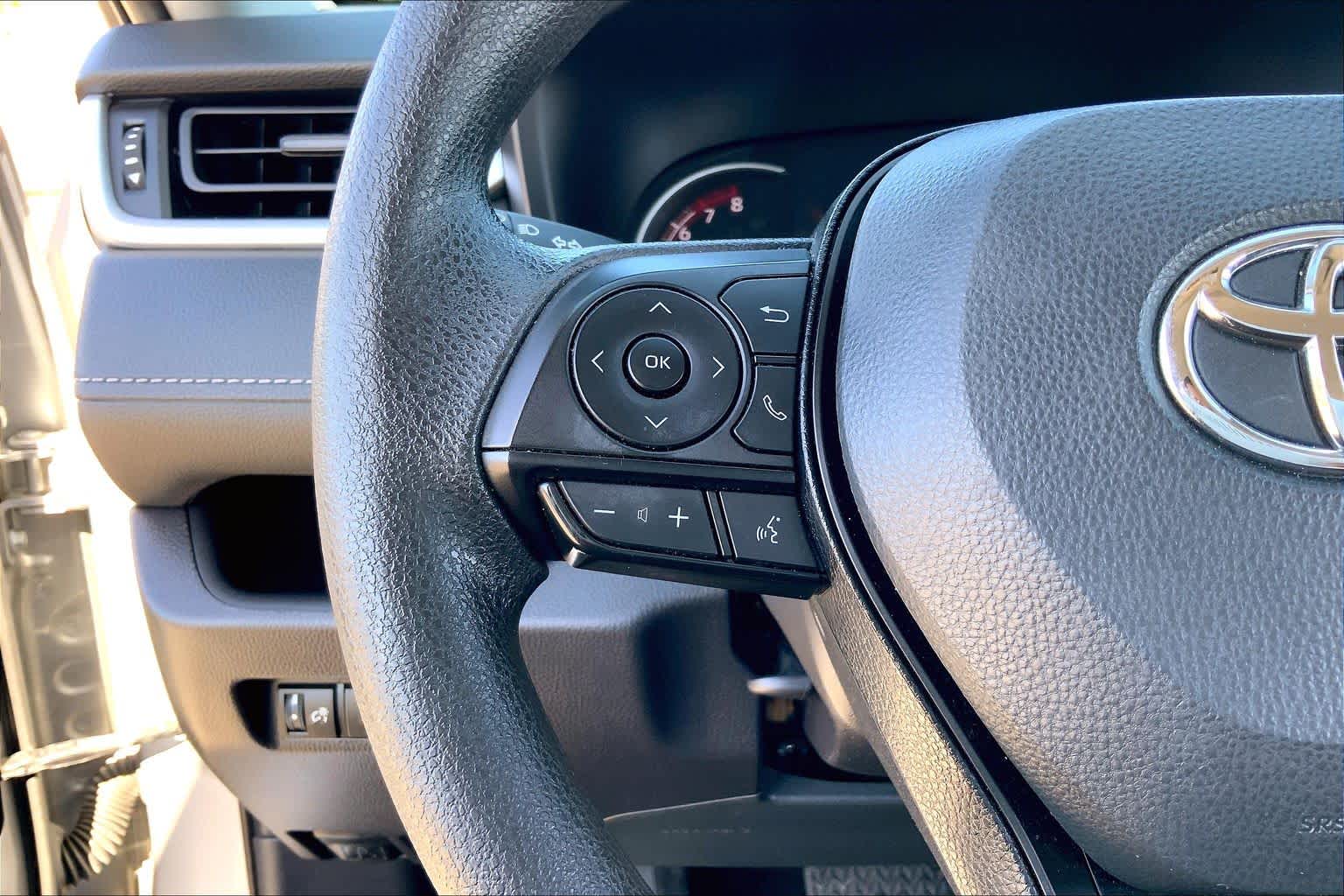 2025 Toyota RAV4 LE Silver Sky Metallic at Group 1 Toyota Southwest