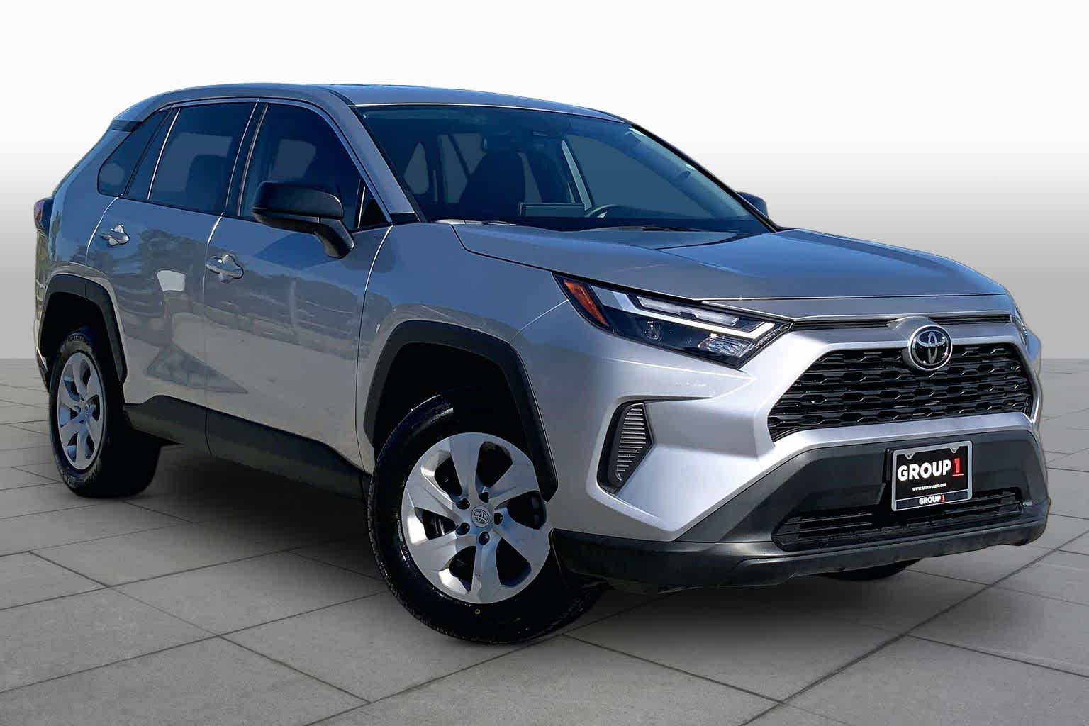 2025 Toyota RAV4 LE Silver Sky Metallic at Group 1 Toyota Southwest