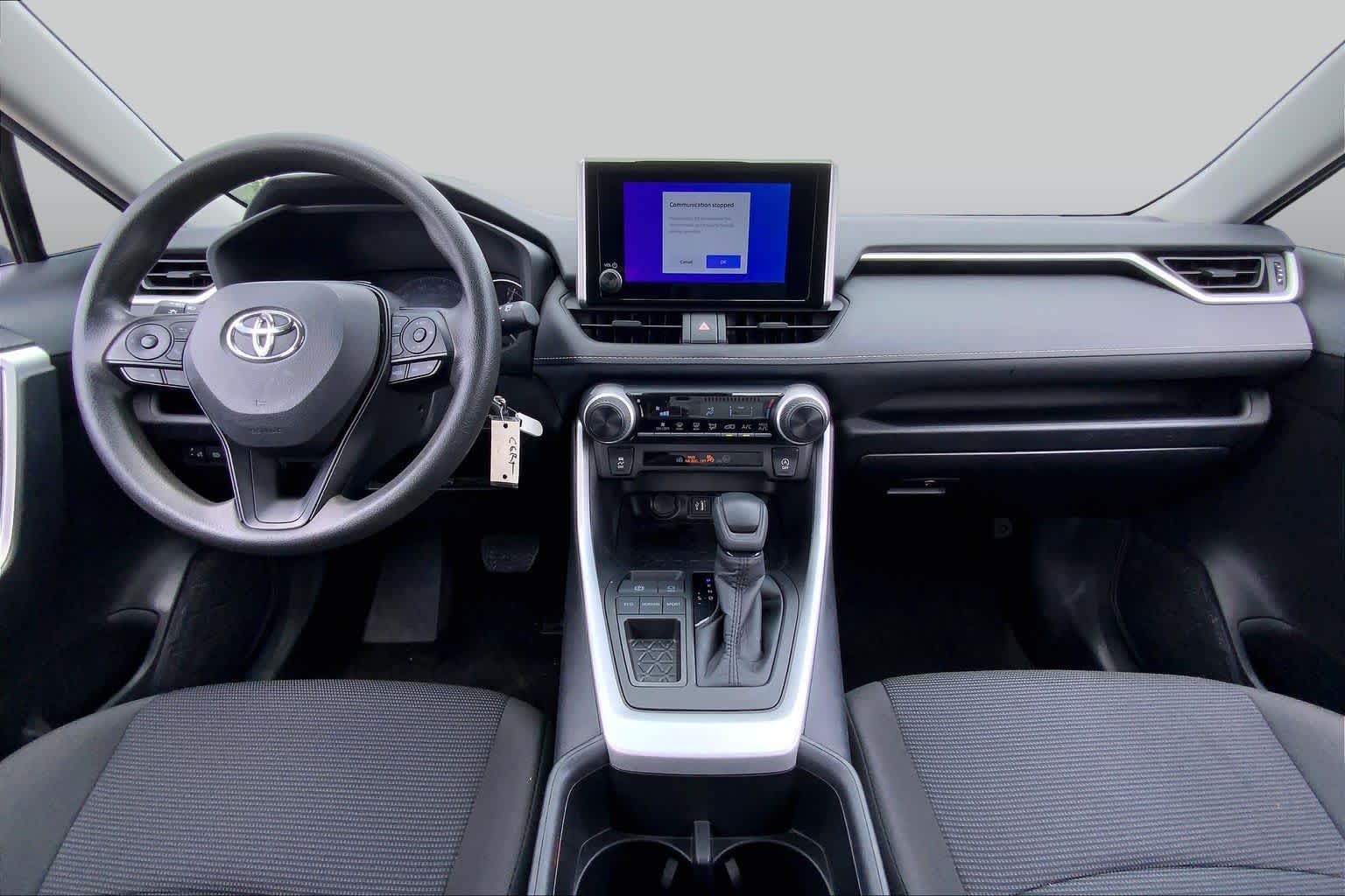 2025 Toyota RAV4 LE Silver Sky Metallic at Group 1 Toyota Southwest