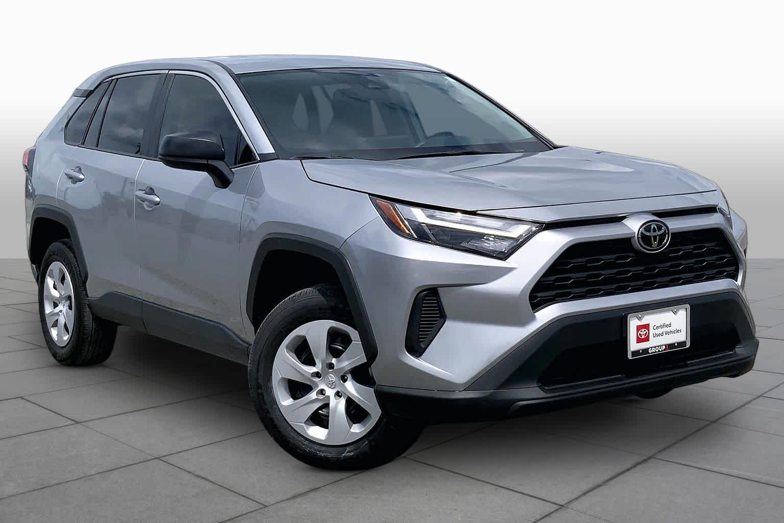 2025 Toyota RAV4 LE Silver Sky Metallic at Group 1 Toyota Southwest