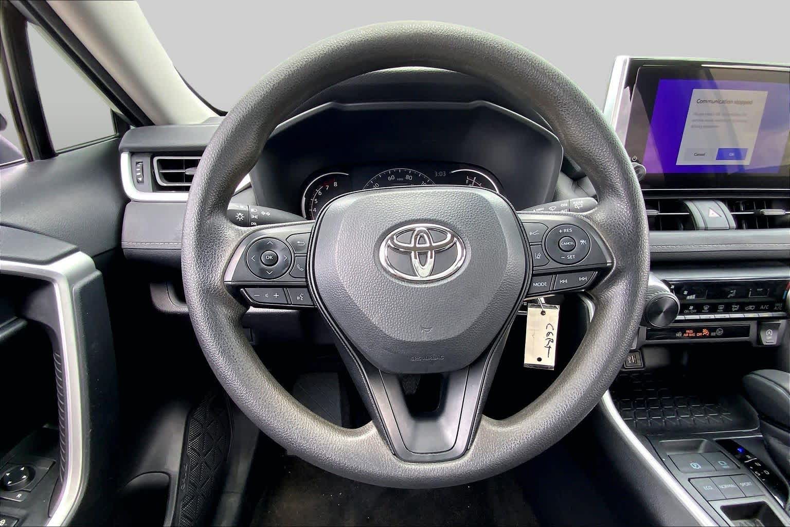 2025 Toyota RAV4 LE Silver Sky Metallic at Group 1 Toyota Southwest