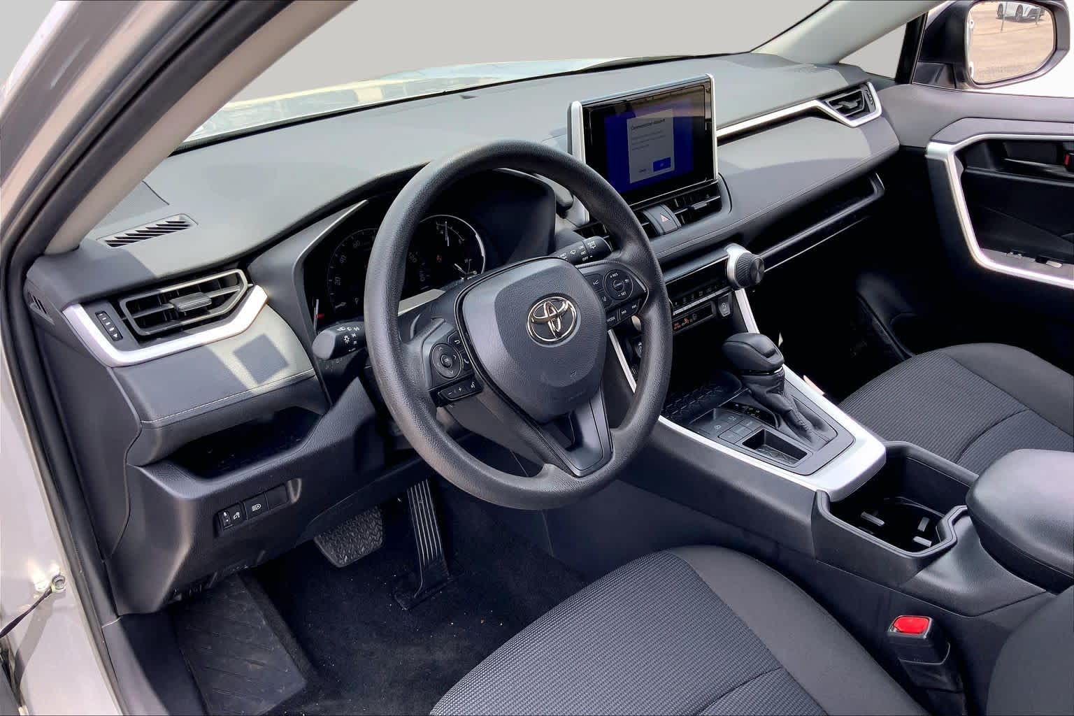 2025 Toyota RAV4 LE Silver Sky Metallic at Group 1 Toyota Southwest