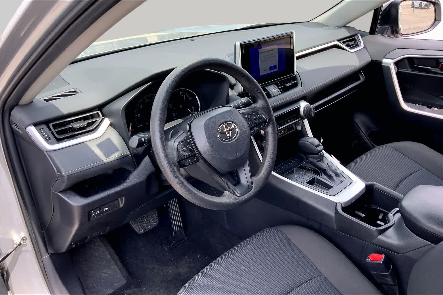 2025 Toyota RAV4 LE Silver Sky Metallic at Group 1 Toyota Southwest