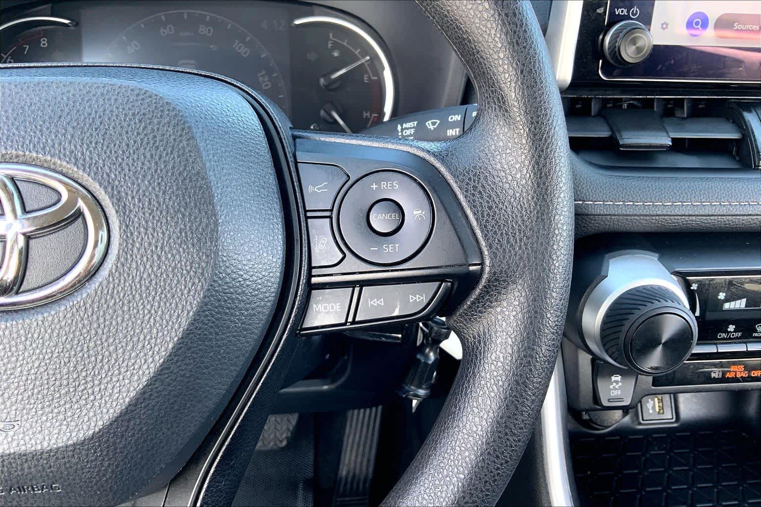 2025 Toyota RAV4 LE Silver Sky Metallic at Group 1 Toyota Southwest