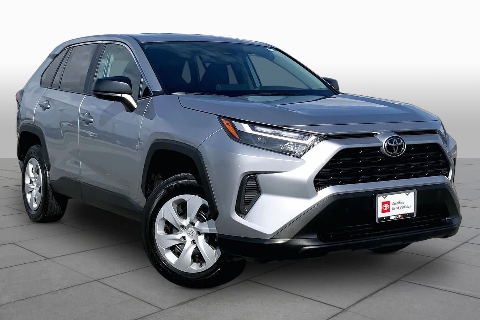 2025 Toyota RAV4 LE Silver Sky Metallic at Group 1 Toyota Southwest