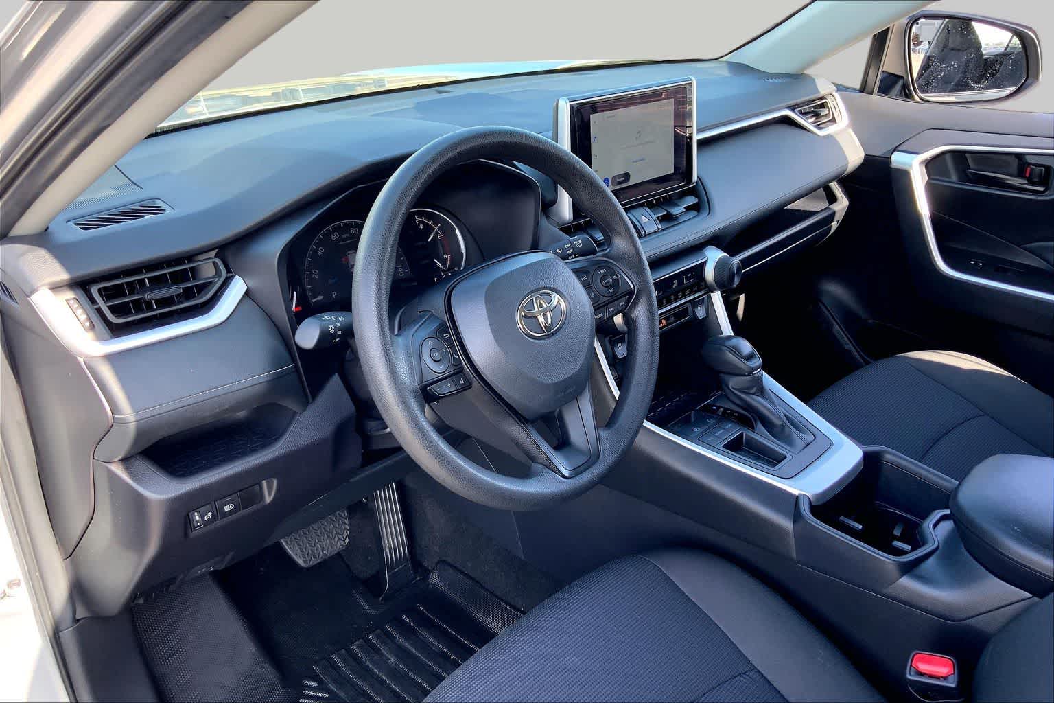 2025 Toyota RAV4 LE Silver Sky Metallic at Group 1 Toyota Southwest