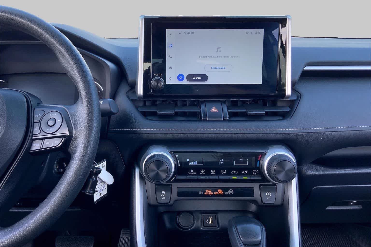 2025 Toyota RAV4 LE Silver Sky Metallic at Group 1 Toyota Southwest