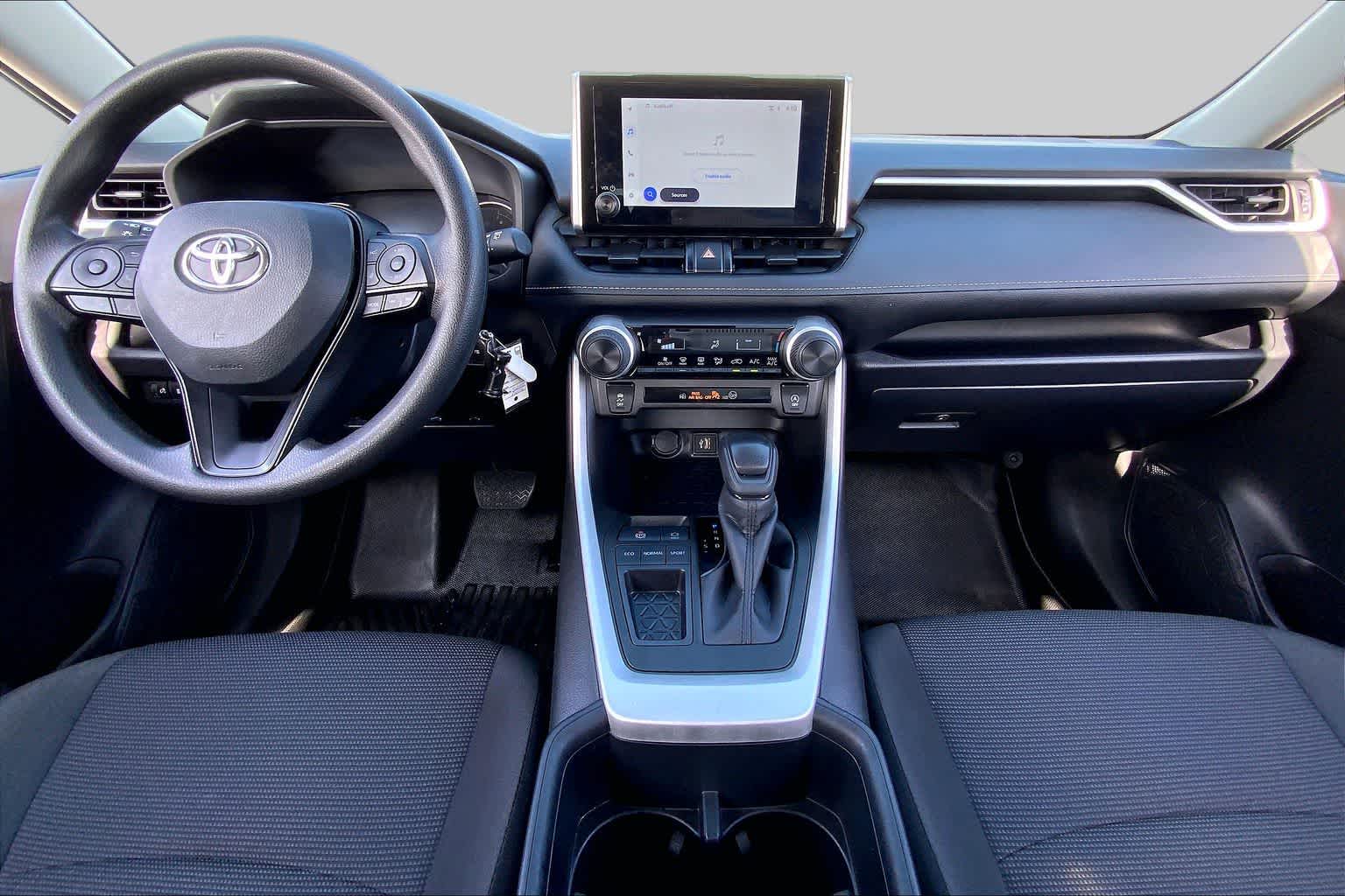 2025 Toyota RAV4 LE Silver Sky Metallic at Group 1 Toyota Southwest