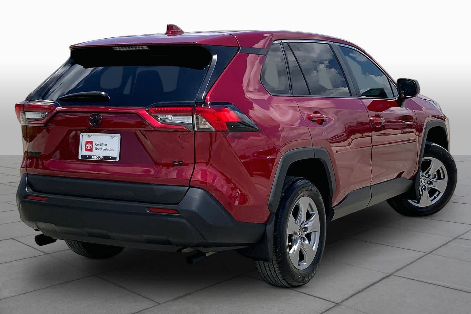 2025 Toyota RAV4 LE Ruby Flare Pearl at Group 1 Toyota Southwest