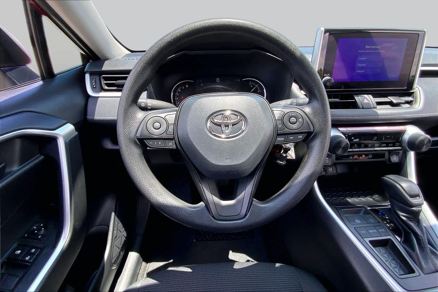 2025 Toyota RAV4 LE Ruby Flare Pearl at Group 1 Toyota Southwest