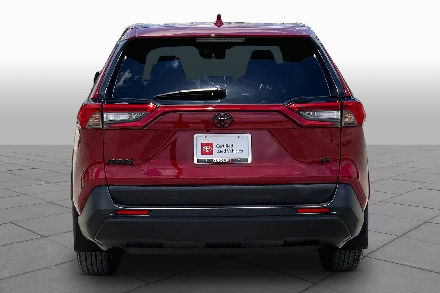 2025 Toyota RAV4 LE Ruby Flare Pearl at Group 1 Toyota Southwest