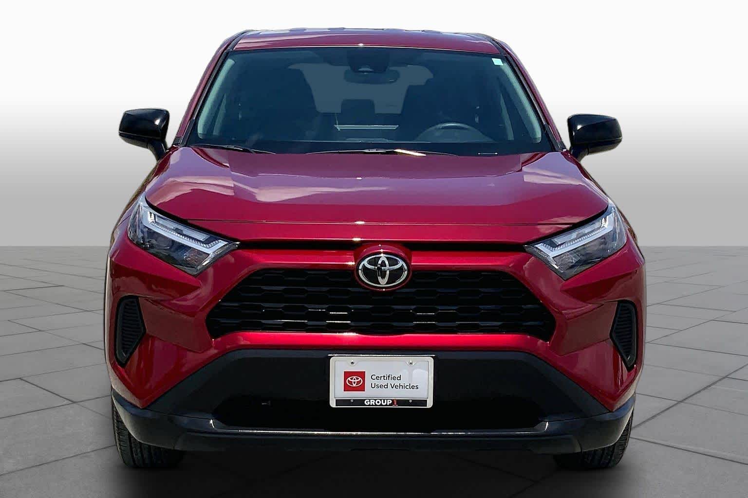 2025 Toyota RAV4 LE Ruby Flare Pearl at Group 1 Toyota Southwest