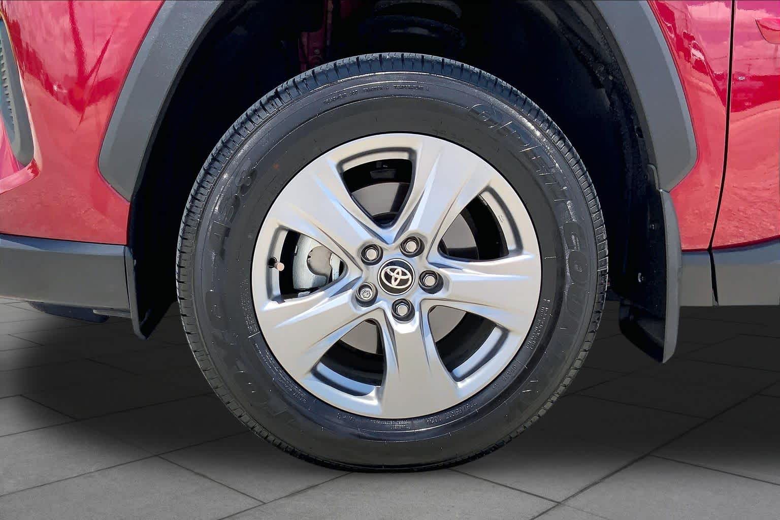 2025 Toyota RAV4 LE Ruby Flare Pearl at Group 1 Toyota Southwest