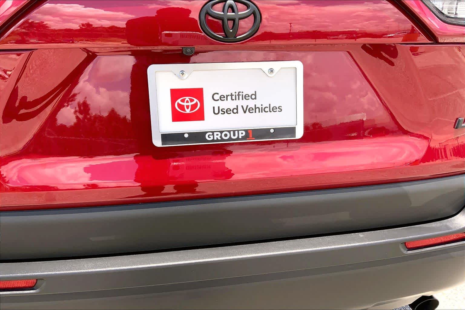 2025 Toyota RAV4 LE Ruby Flare Pearl at Group 1 Toyota Southwest